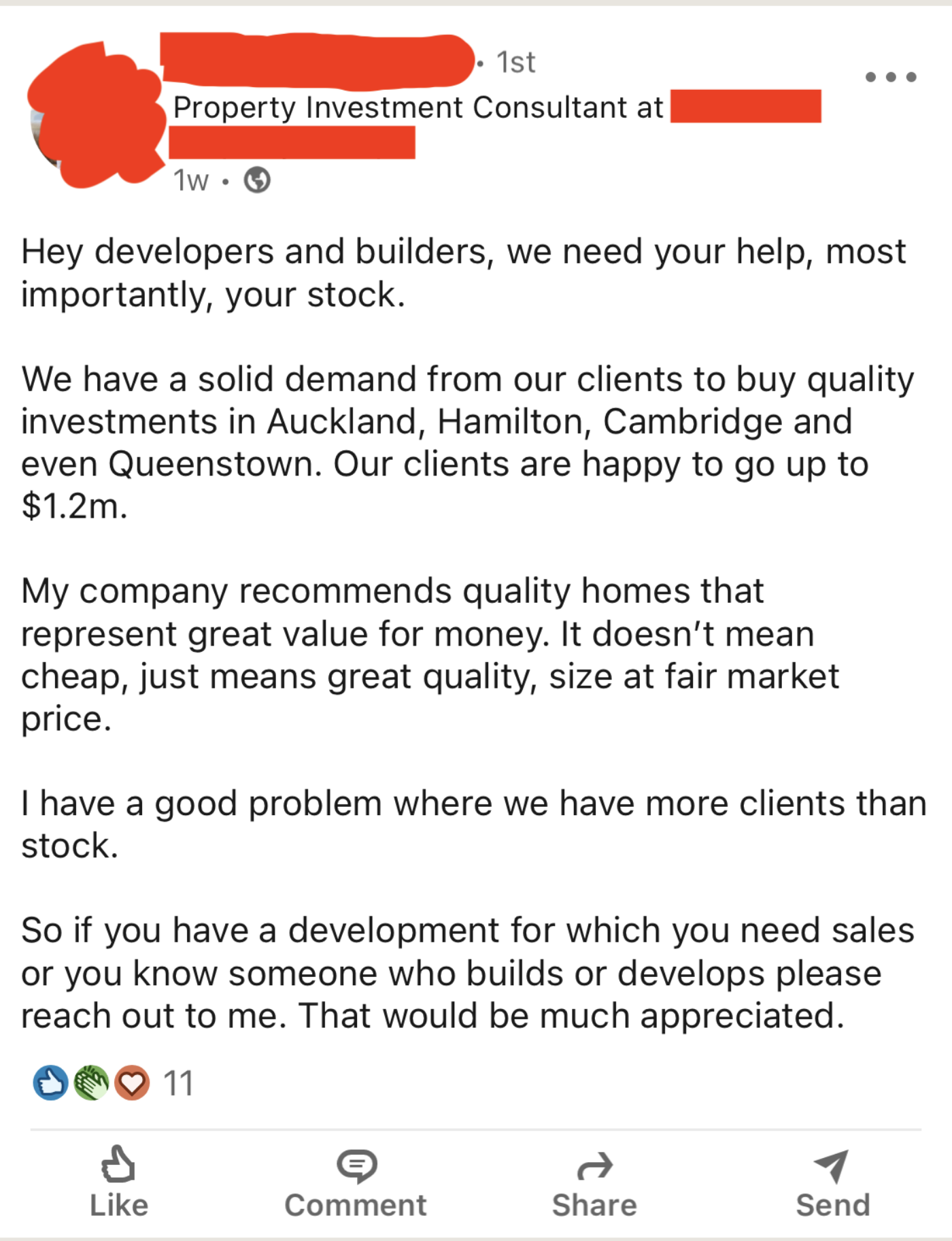 Example of a Biased Property Coach