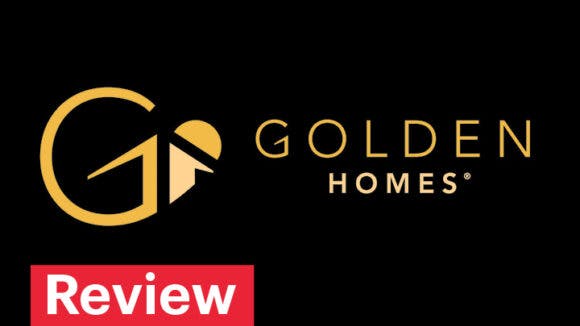 Golden homes website thumbnail