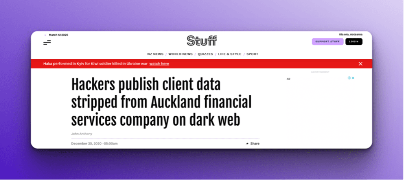 Stuff headline